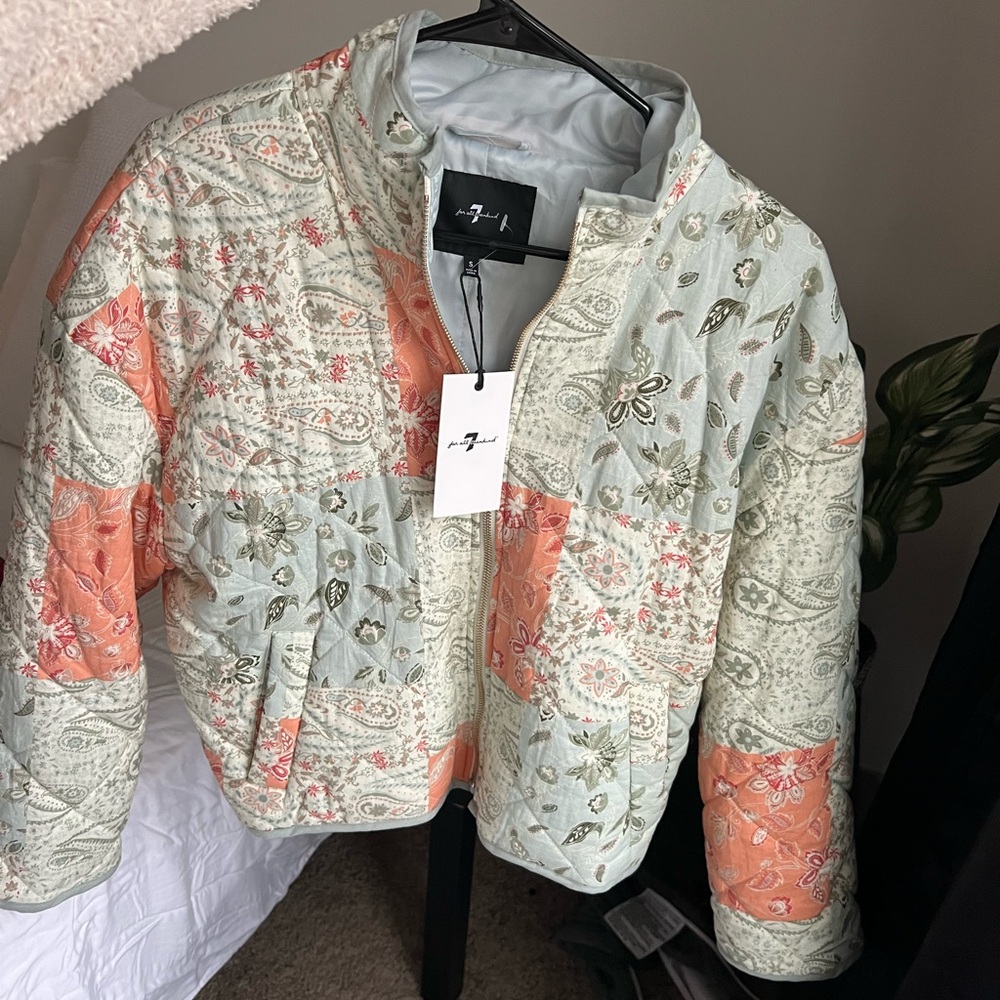 7 For All Mankind - NWT Quilted Style Jacket